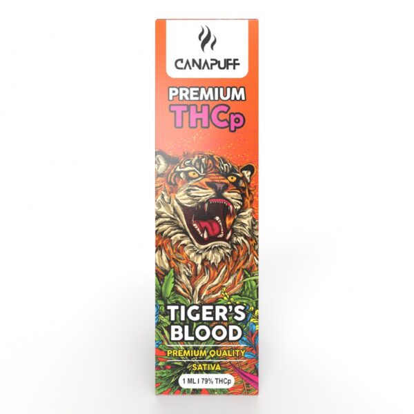 Canapuff THC-P Vape - Tiger's Blood 1ml